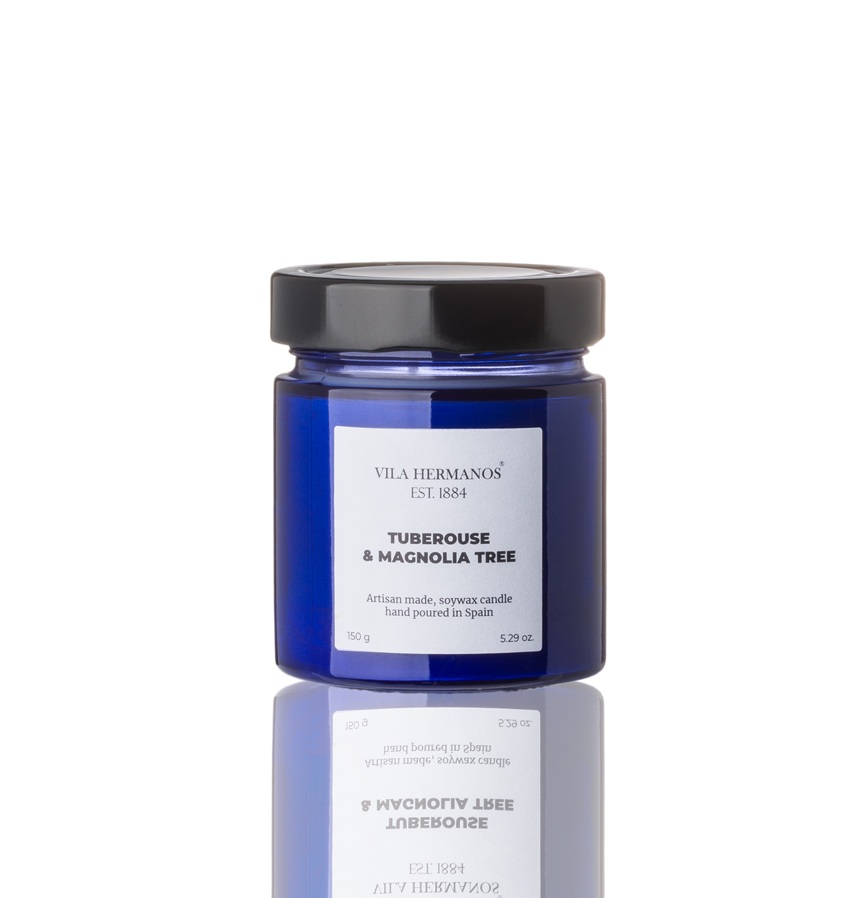 Apothecary blue свеча tuberous and magnolia tree 150гр