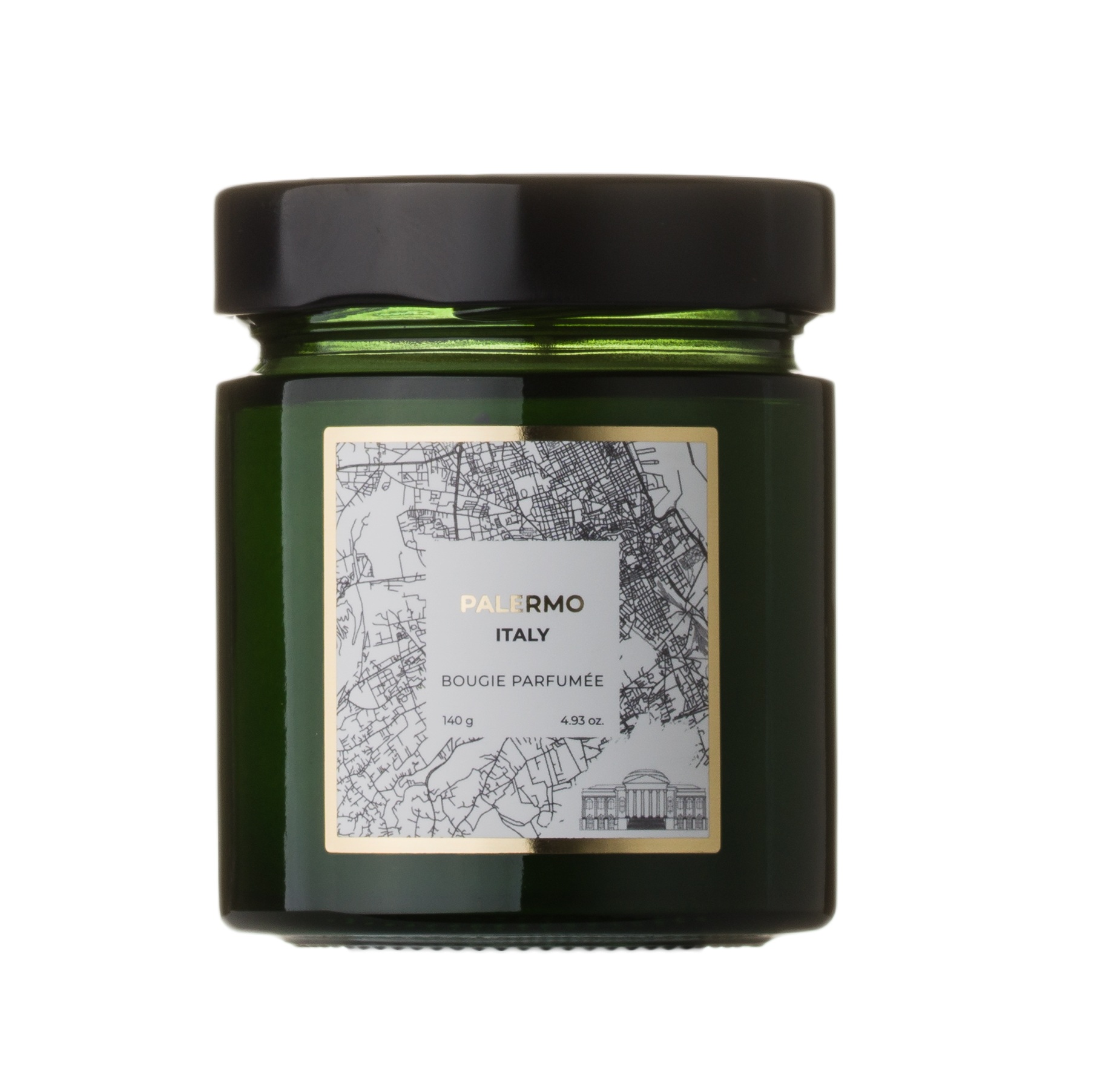 Apothecary Cities green свеча Palermo 150г