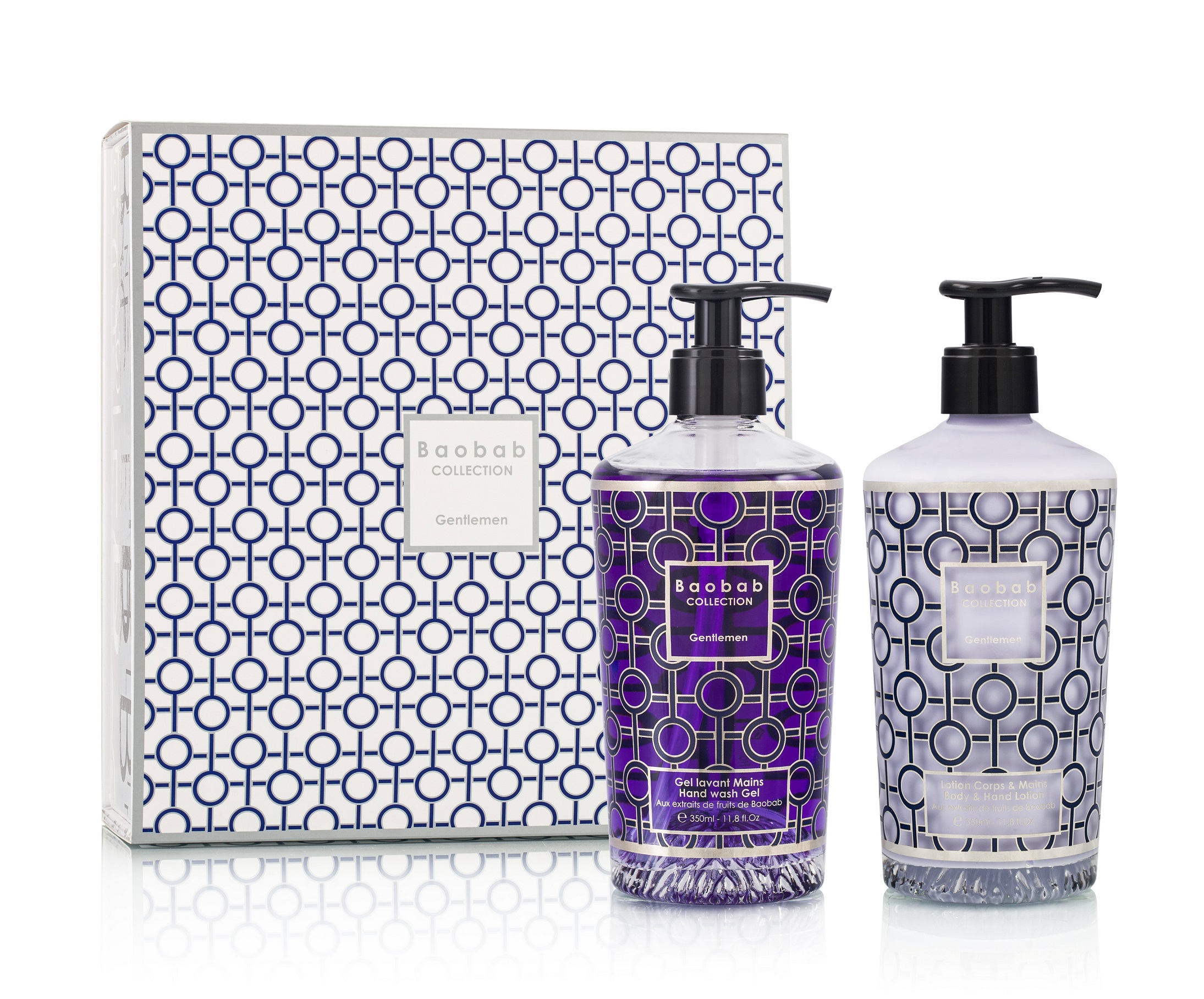 Cosmetics набор лосьон для рук и для тела и моющий гель Gentlemen 350мл