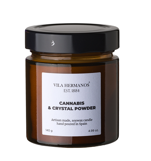 Apothecary свеча cannabis and cristal powder 150г