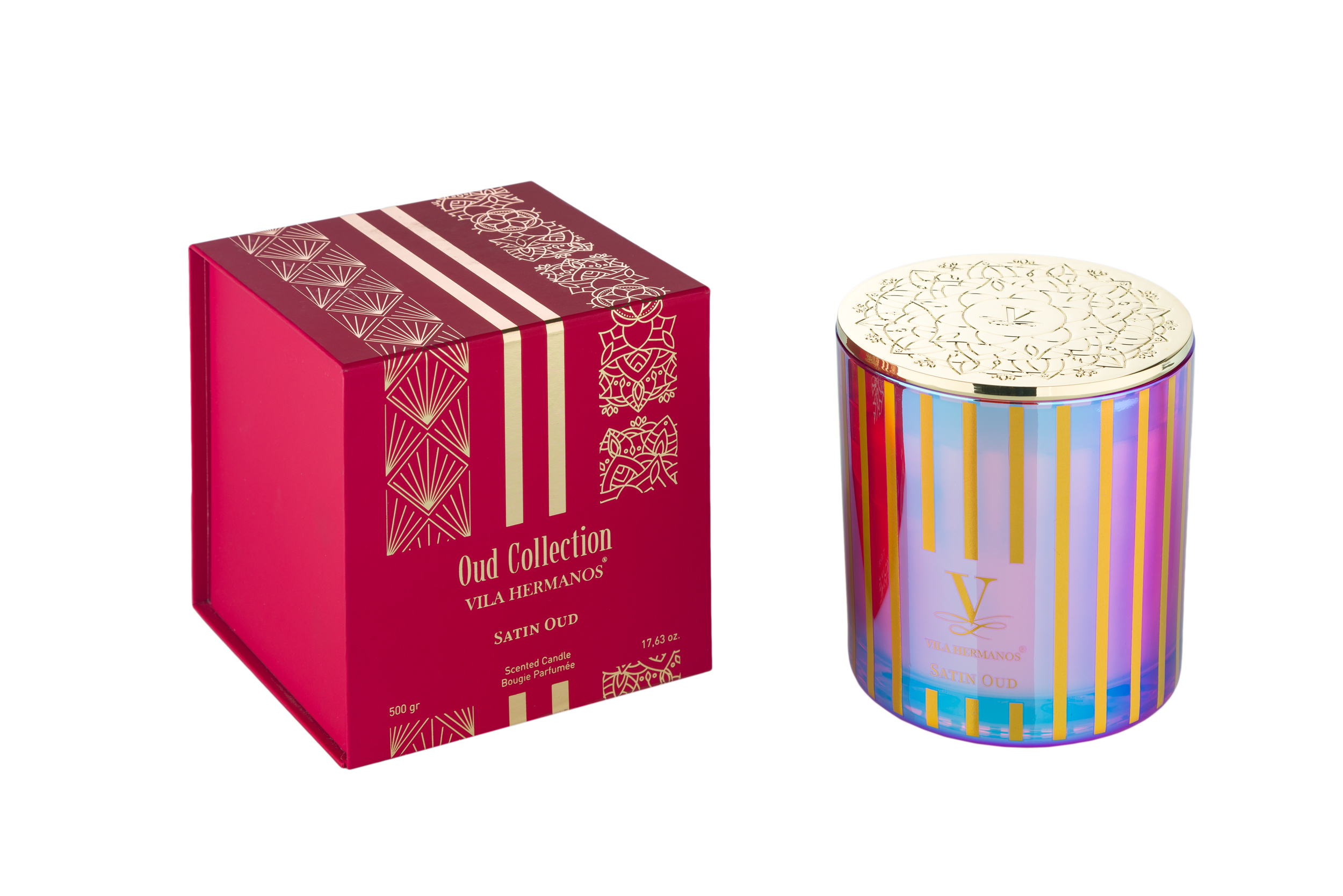 Oud Collection свеча Satin Oud red 500г