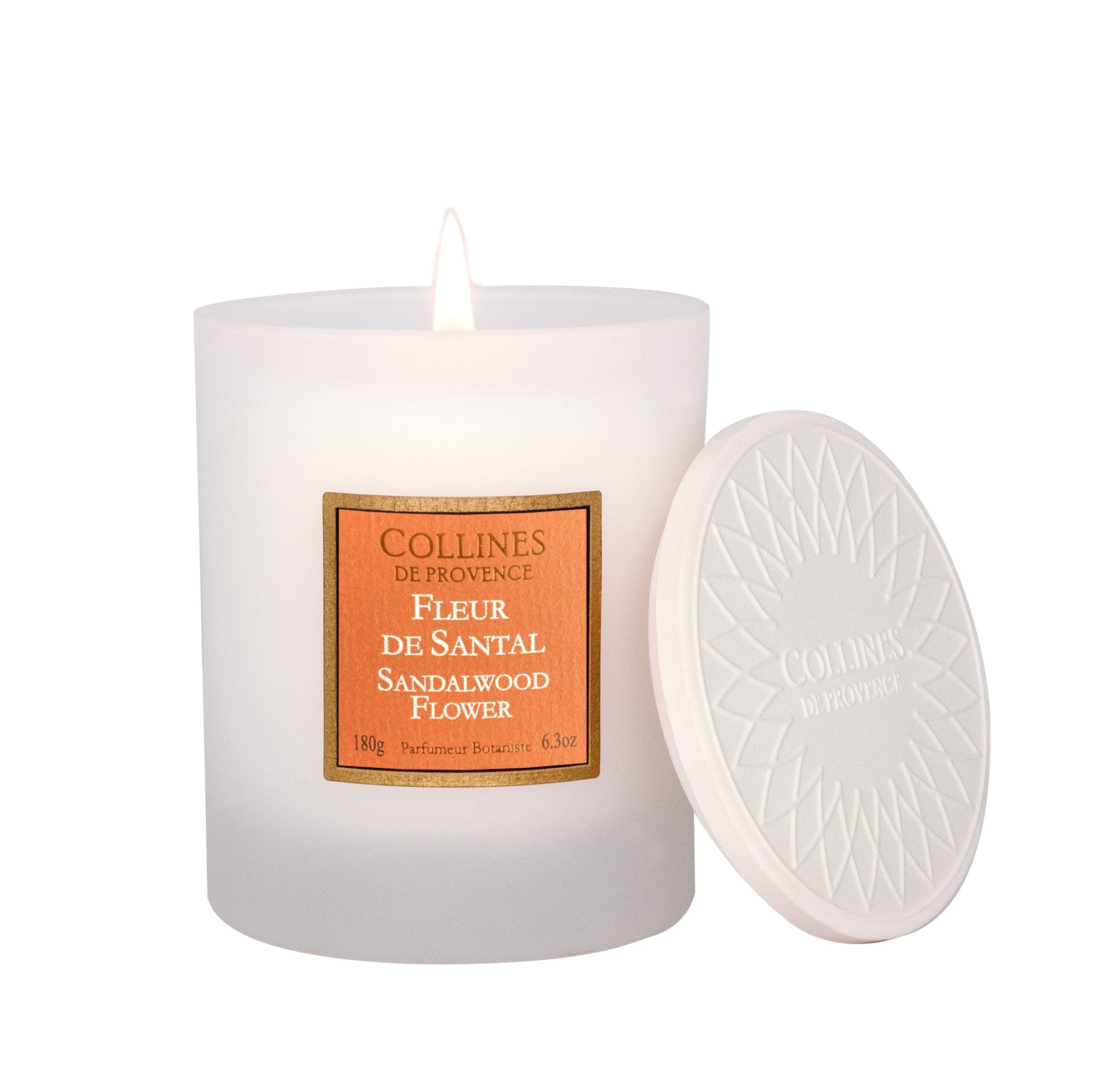 Les naturelles свеча Sandalwood Flower 180г