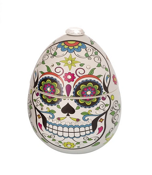Skull ceramic свеча White skull 220г