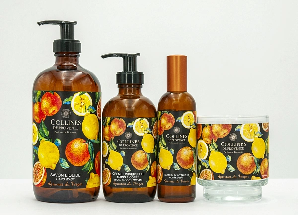 Fraicheur Vegetale свеча Citrus Orchard Glow 220г