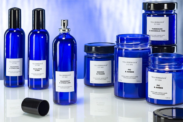 Apothecary blue свеча mimosa and thiare 150г